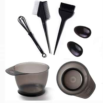 Amazon.co.jp: ヘアダイブラシ ヘアカラー 道具 セット 【 毛